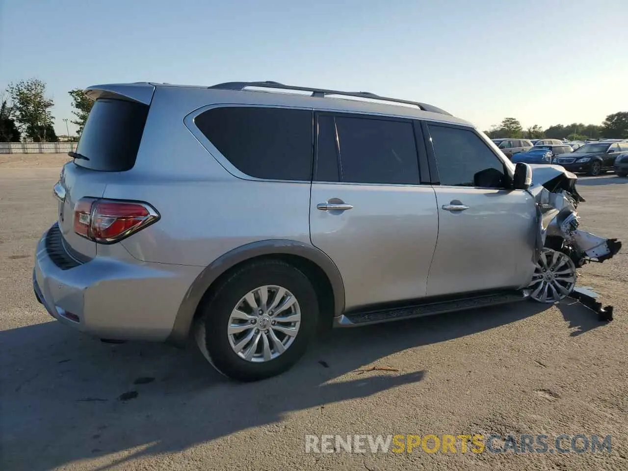3 Photograph of a damaged car JN8AY2NC1K9581166 NISSAN ARMADA 2019