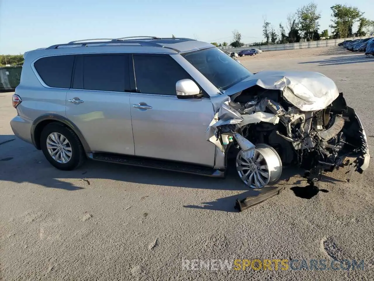 4 Photograph of a damaged car JN8AY2NC1K9581166 NISSAN ARMADA 2019