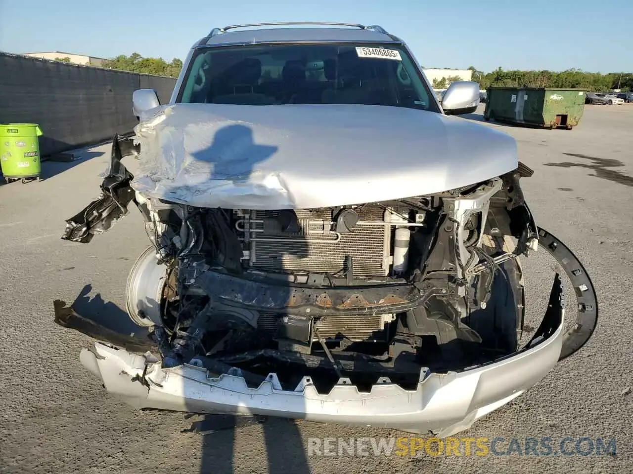 5 Photograph of a damaged car JN8AY2NC1K9581166 NISSAN ARMADA 2019