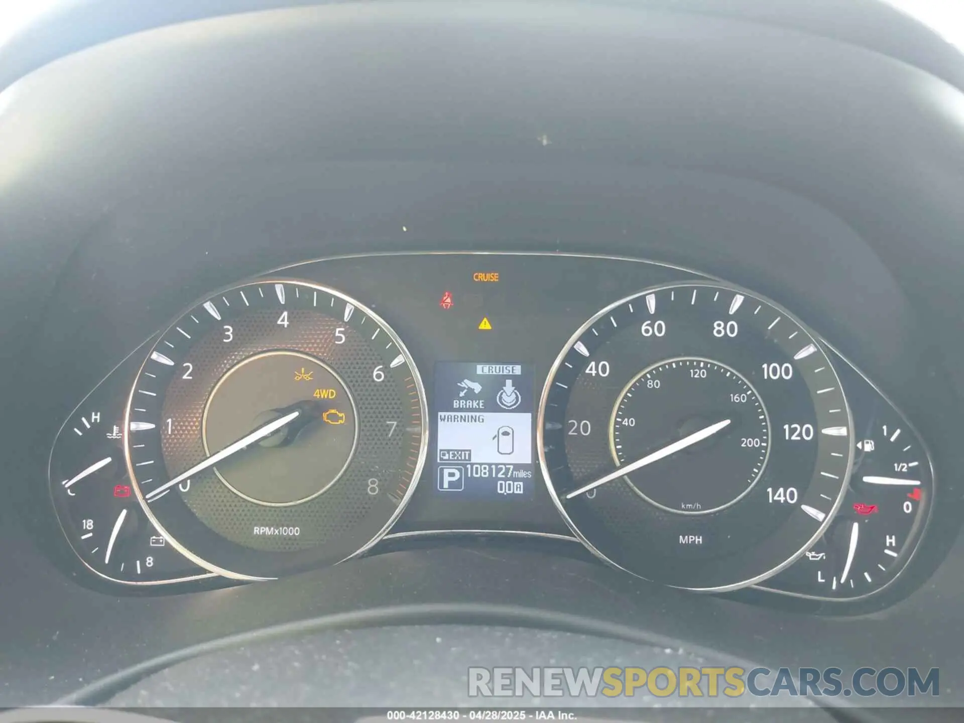 7 Photograph of a damaged car JN8AY2NC1KX511033 NISSAN ARMADA 2019