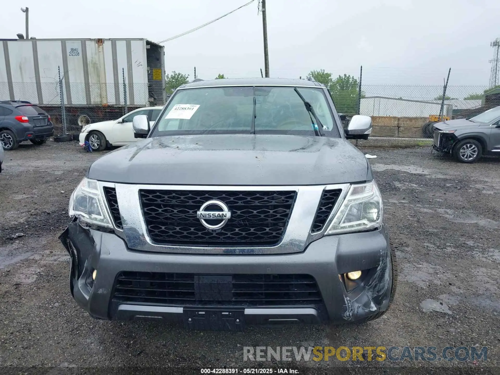 13 Photograph of a damaged car JN8AY2NC2K9581368 NISSAN ARMADA 2019