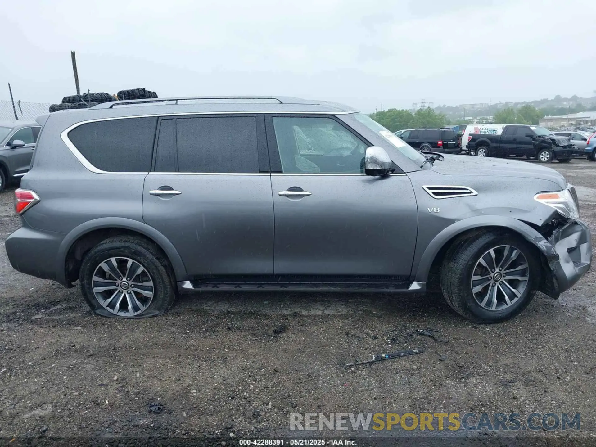 14 Photograph of a damaged car JN8AY2NC2K9581368 NISSAN ARMADA 2019