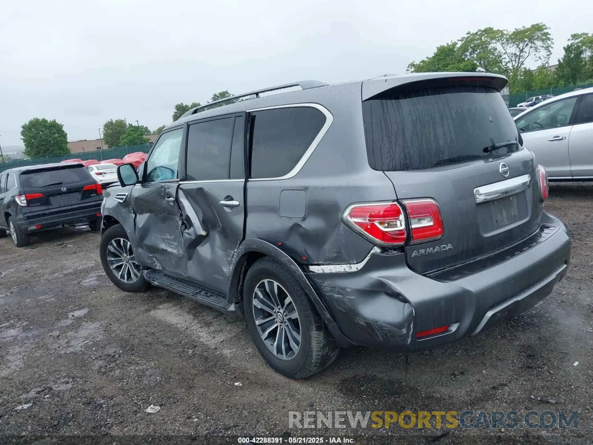 3 Photograph of a damaged car JN8AY2NC2K9581368 NISSAN ARMADA 2019