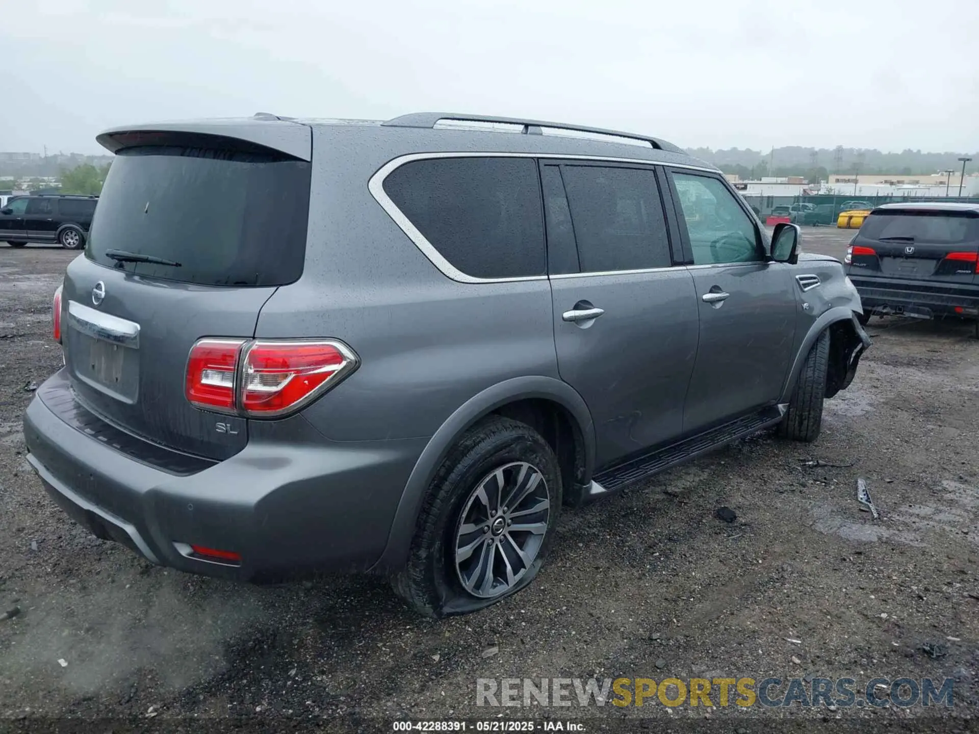 4 Photograph of a damaged car JN8AY2NC2K9581368 NISSAN ARMADA 2019