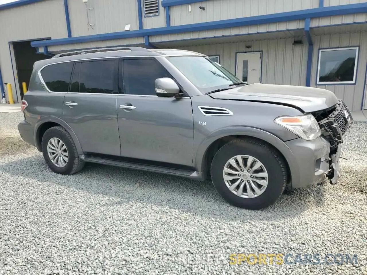 4 Photograph of a damaged car JN8AY2NC3K9585509 NISSAN ARMADA 2019