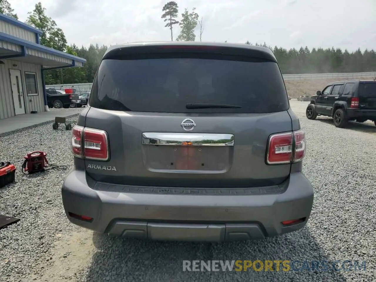 6 Photograph of a damaged car JN8AY2NC3K9585509 NISSAN ARMADA 2019