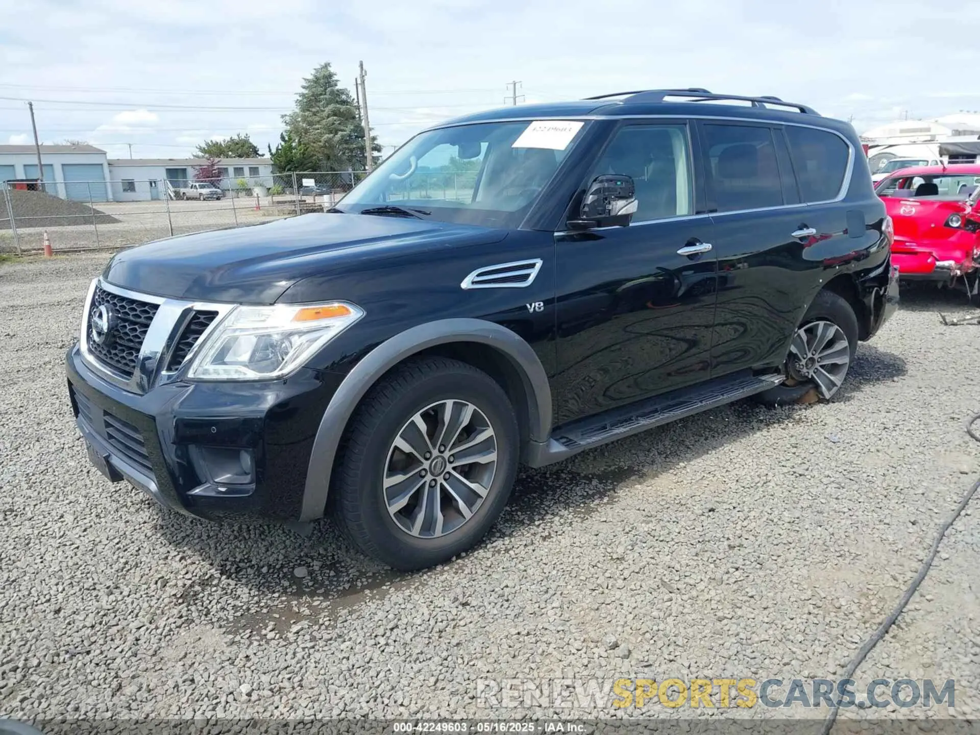 2 Photograph of a damaged car JN8AY2NC3KX510384 NISSAN ARMADA 2019