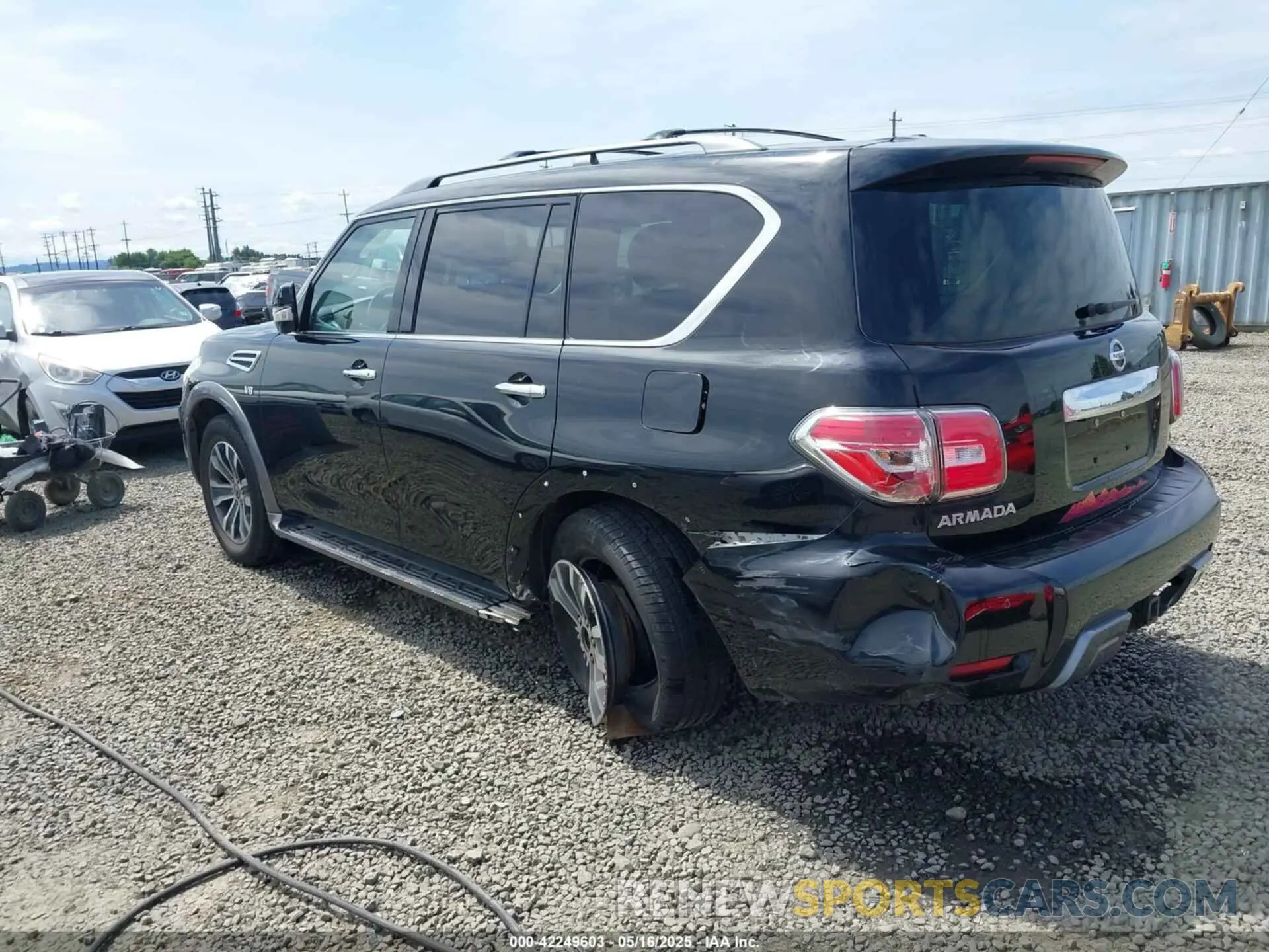 3 Photograph of a damaged car JN8AY2NC3KX510384 NISSAN ARMADA 2019