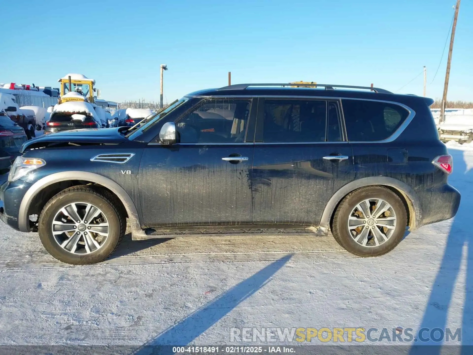 13 Photograph of a damaged car JN8AY2NC4K9582554 NISSAN ARMADA 2019