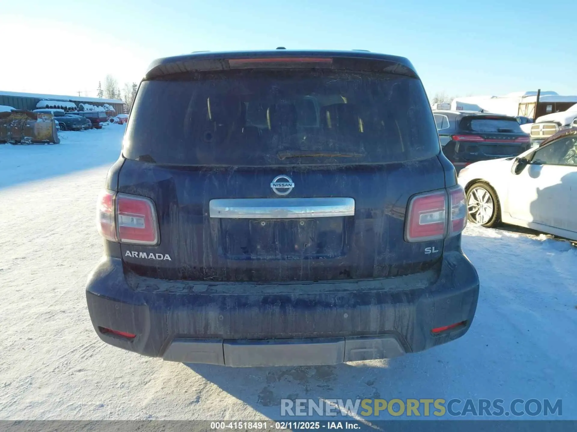 15 Photograph of a damaged car JN8AY2NC4K9582554 NISSAN ARMADA 2019