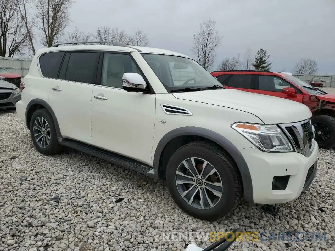 4 Photograph of a damaged car JN8AY2NC4K9588466 NISSAN ARMADA 2019
