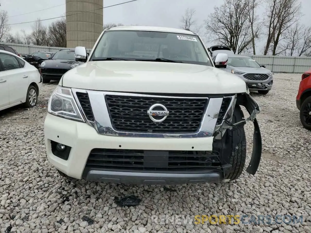 5 Photograph of a damaged car JN8AY2NC4K9588466 NISSAN ARMADA 2019