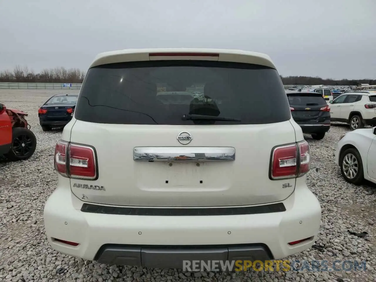 6 Photograph of a damaged car JN8AY2NC4K9588466 NISSAN ARMADA 2019