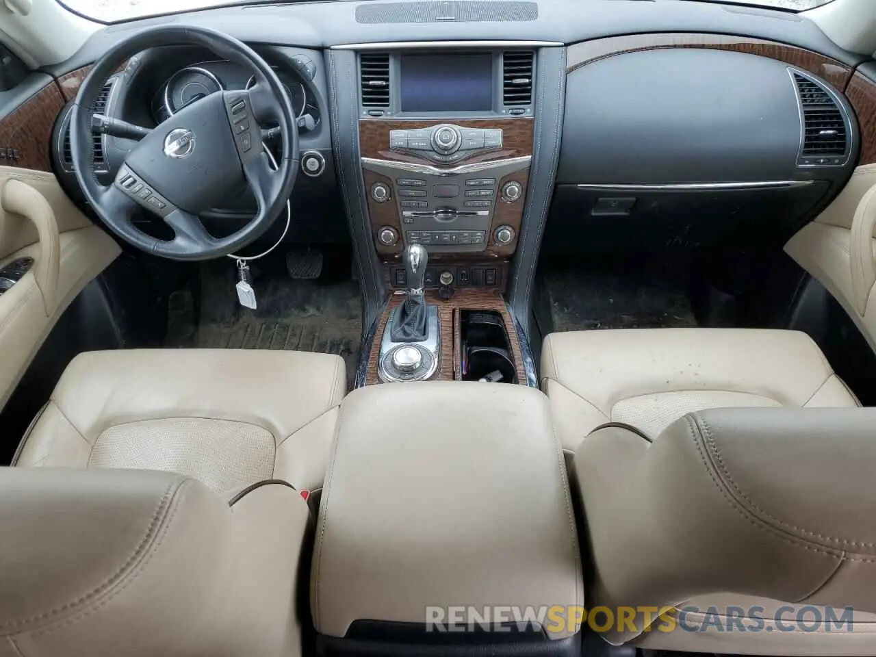 8 Photograph of a damaged car JN8AY2NC4K9588466 NISSAN ARMADA 2019