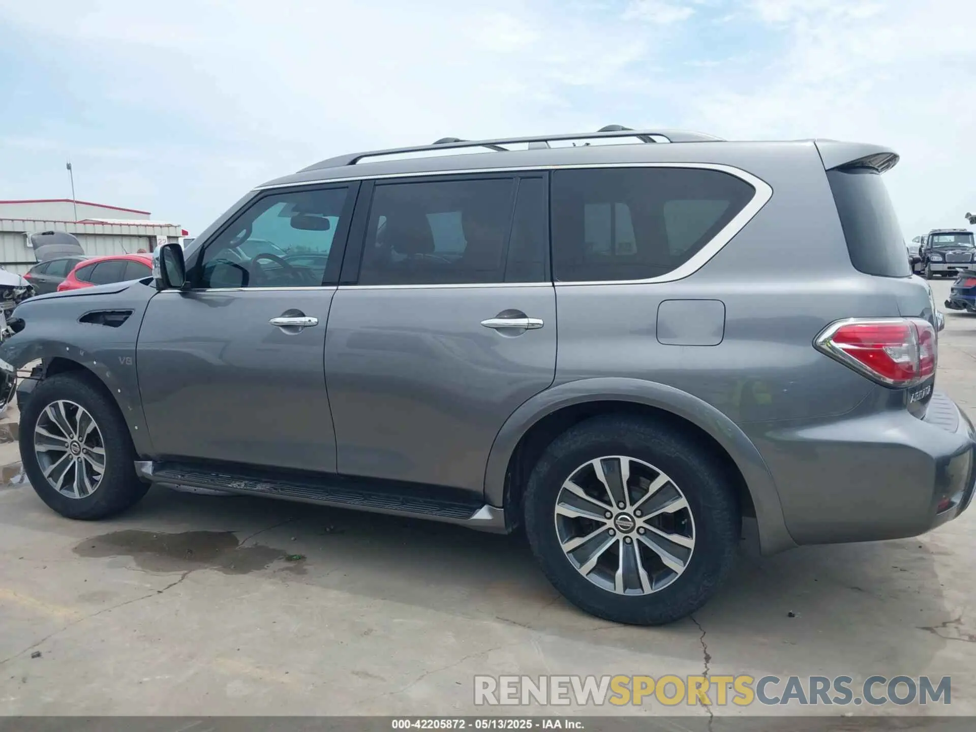 15 Photograph of a damaged car JN8AY2NC5KX510953 NISSAN ARMADA 2019