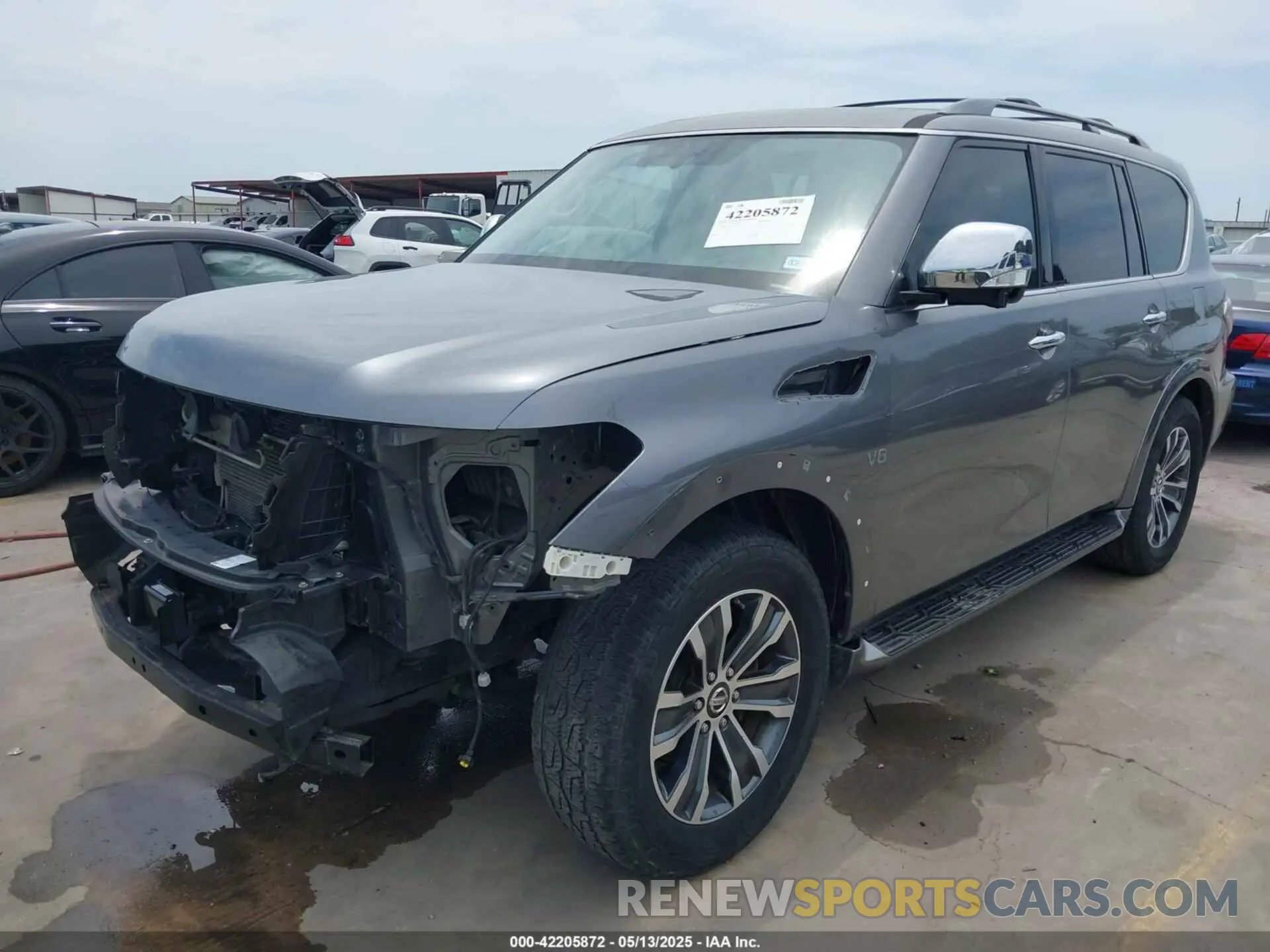 2 Photograph of a damaged car JN8AY2NC5KX510953 NISSAN ARMADA 2019