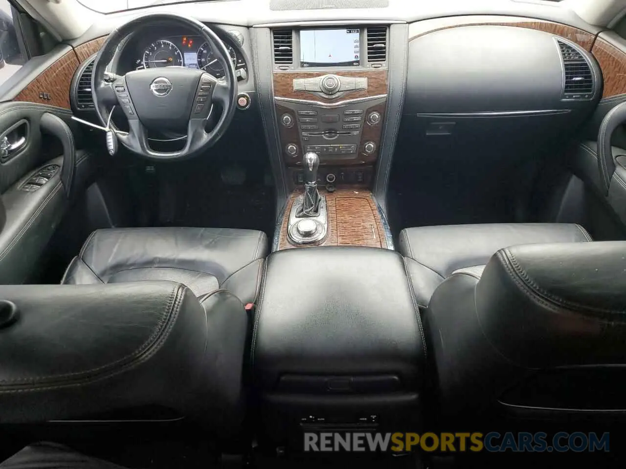 8 Photograph of a damaged car JN8AY2NC5KX511472 NISSAN ARMADA 2019