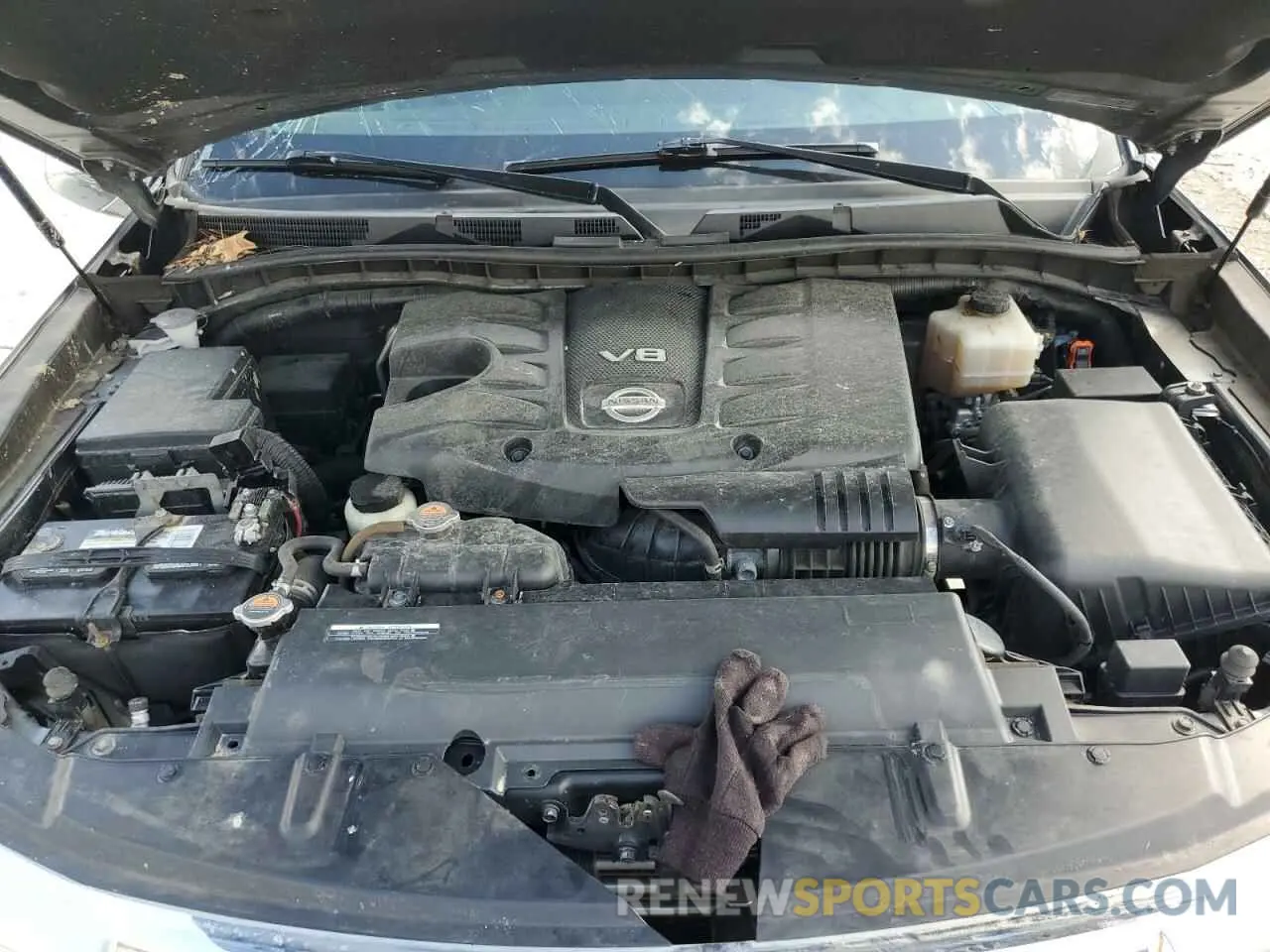 12 Photograph of a damaged car JN8AY2NC6K9584158 NISSAN ARMADA 2019