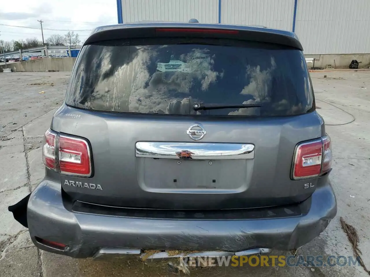 6 Photograph of a damaged car JN8AY2NC6K9584158 NISSAN ARMADA 2019
