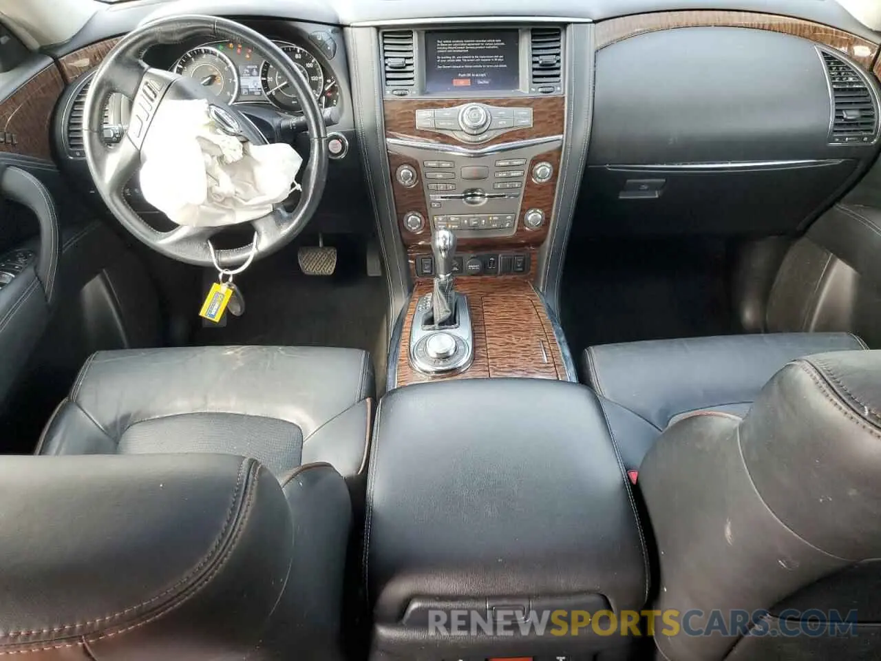 8 Photograph of a damaged car JN8AY2NC6K9584158 NISSAN ARMADA 2019
