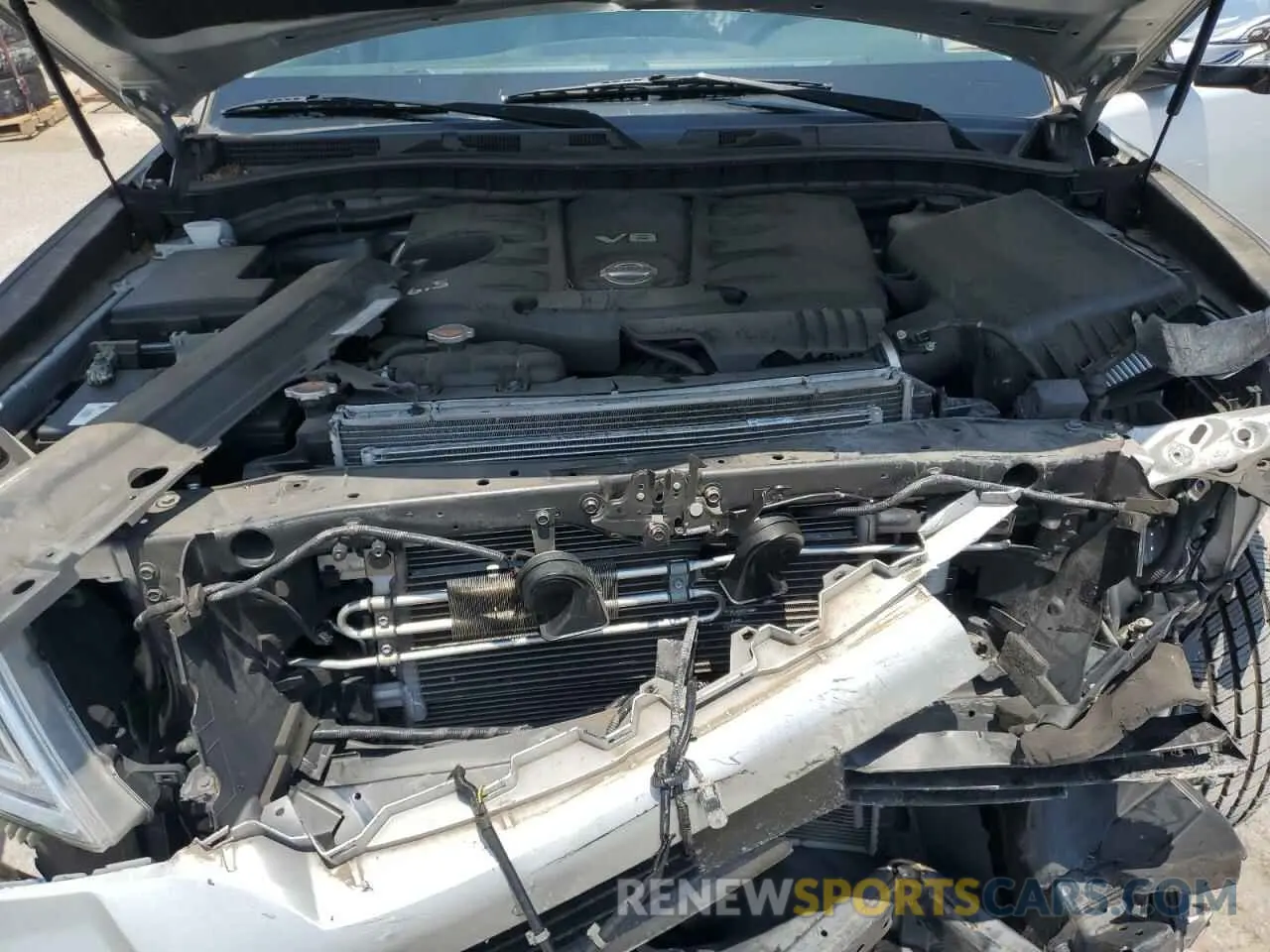 12 Photograph of a damaged car JN8AY2NC6K9585018 NISSAN ARMADA 2019