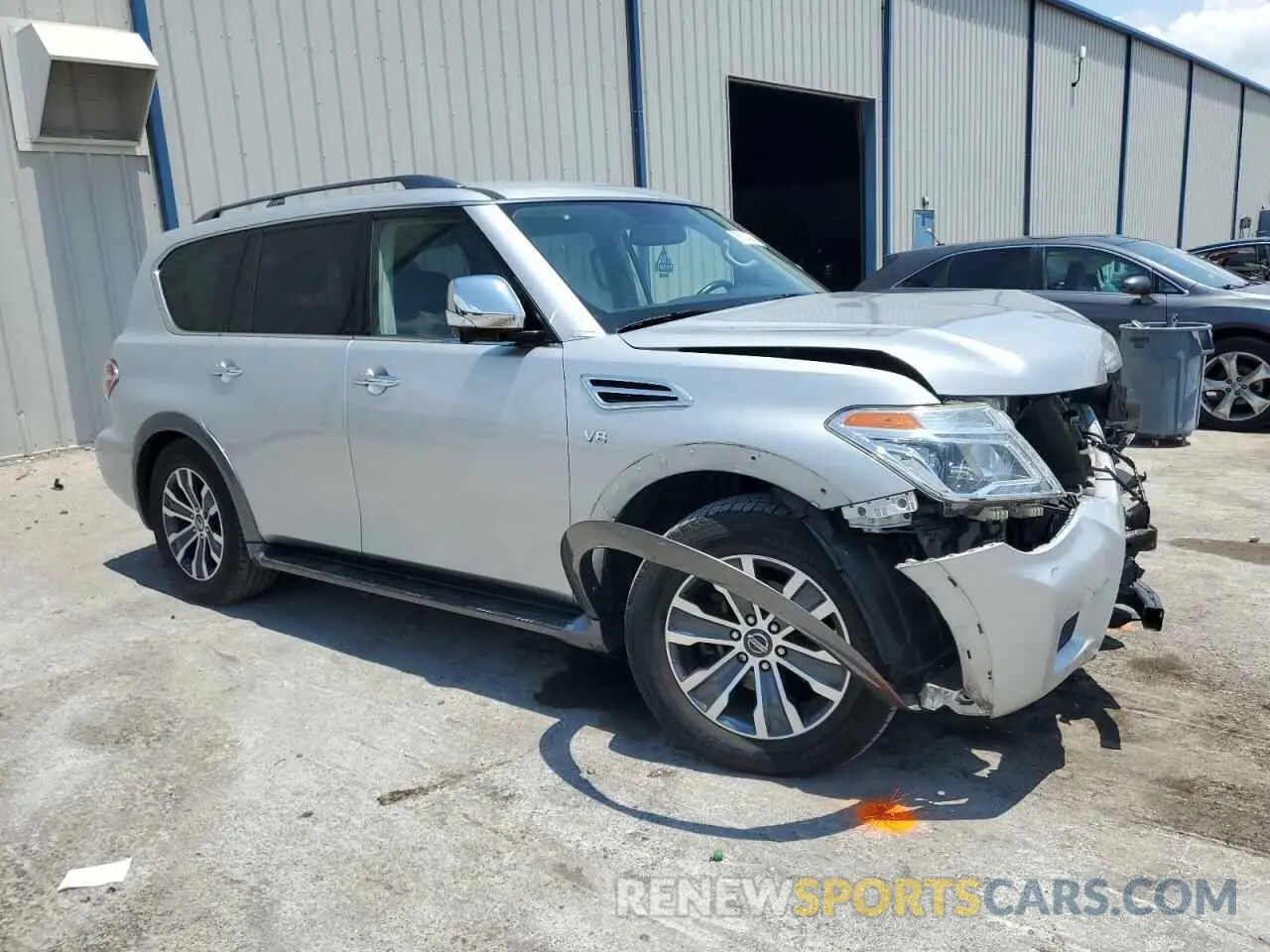 4 Photograph of a damaged car JN8AY2NC6K9585018 NISSAN ARMADA 2019