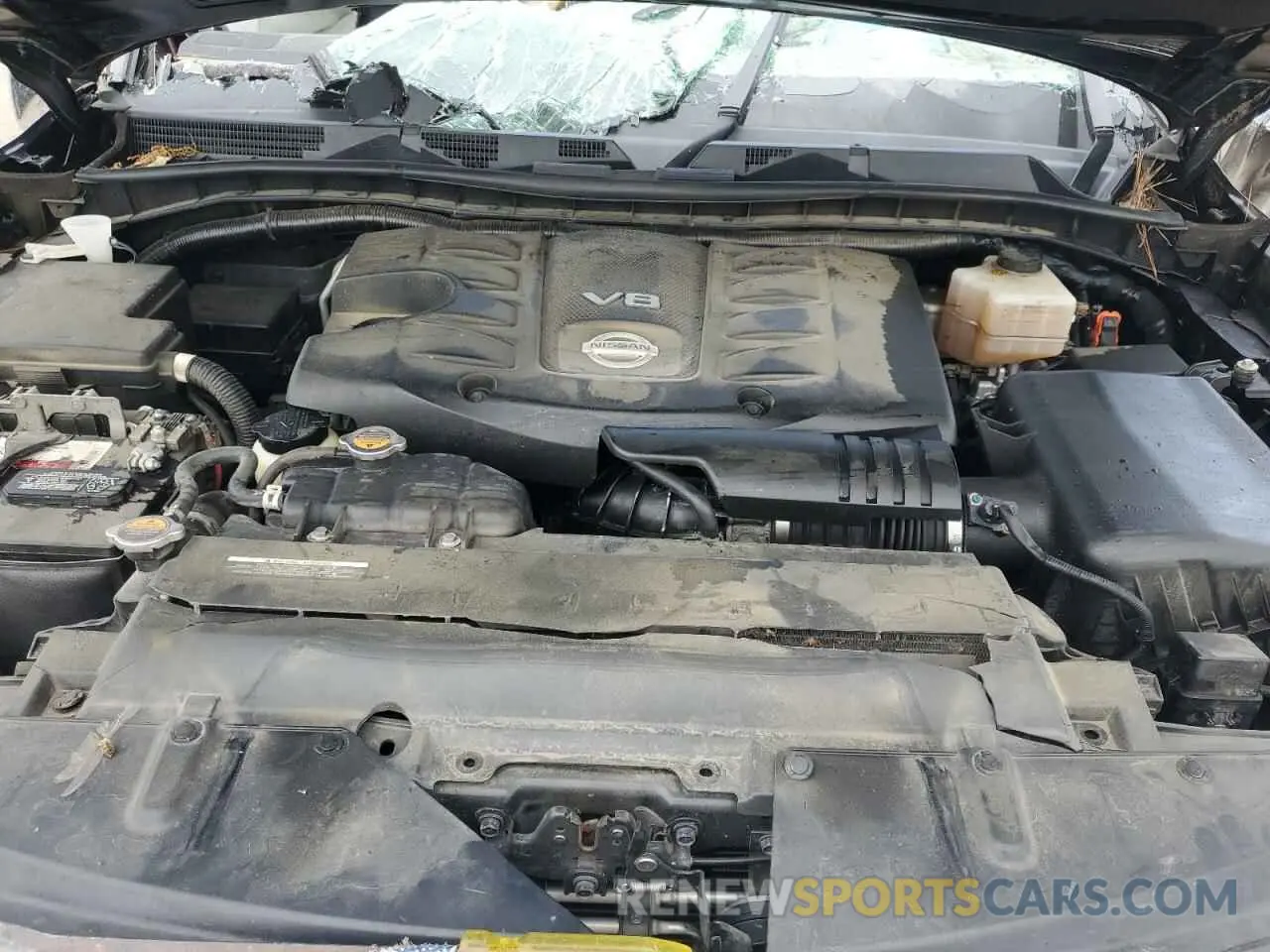 12 Photograph of a damaged car JN8AY2NC6KX509990 NISSAN ARMADA 2019