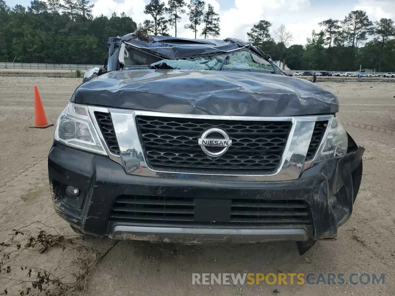 5 Photograph of a damaged car JN8AY2NC6KX509990 NISSAN ARMADA 2019