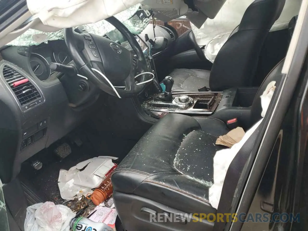 7 Photograph of a damaged car JN8AY2NC6KX509990 NISSAN ARMADA 2019