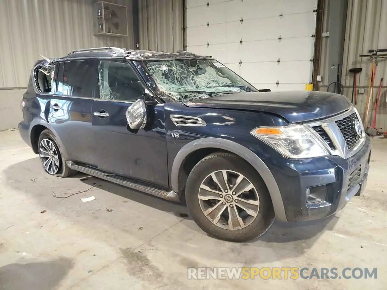 4 Photograph of a damaged car JN8AY2NC7KX511814 NISSAN ARMADA 2019