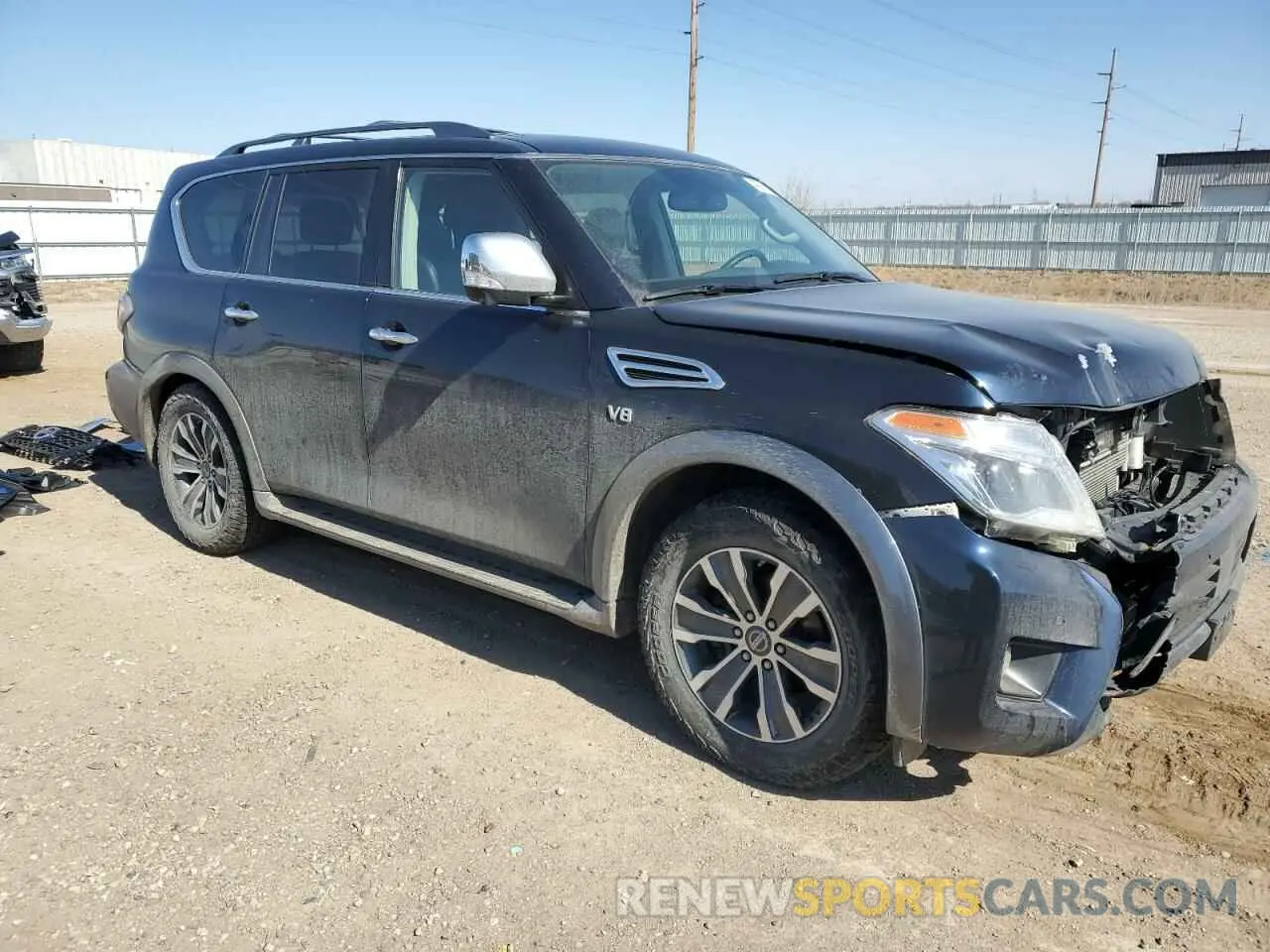 4 Photograph of a damaged car JN8AY2NC7KX512557 NISSAN ARMADA 2019