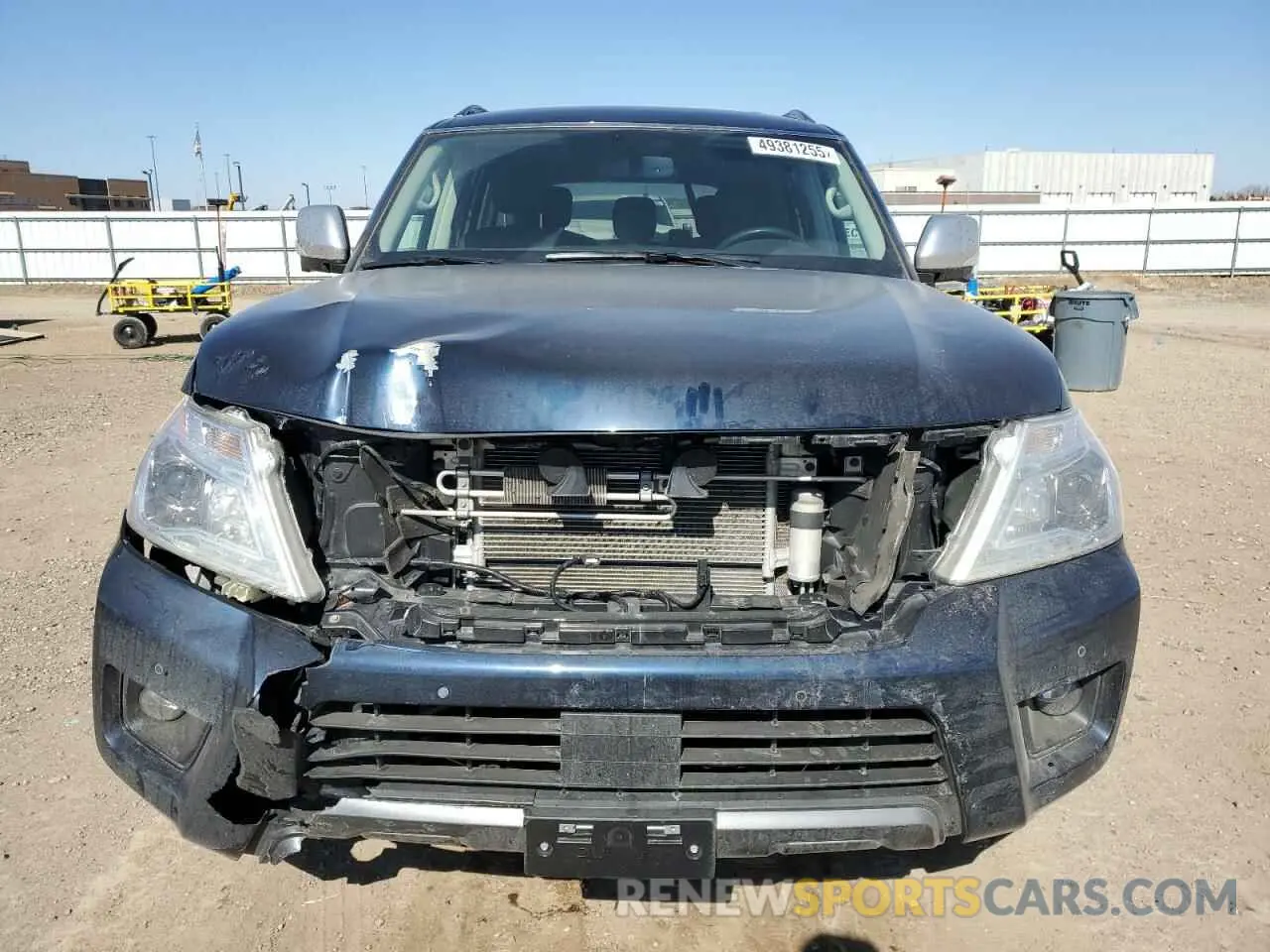 5 Photograph of a damaged car JN8AY2NC7KX512557 NISSAN ARMADA 2019