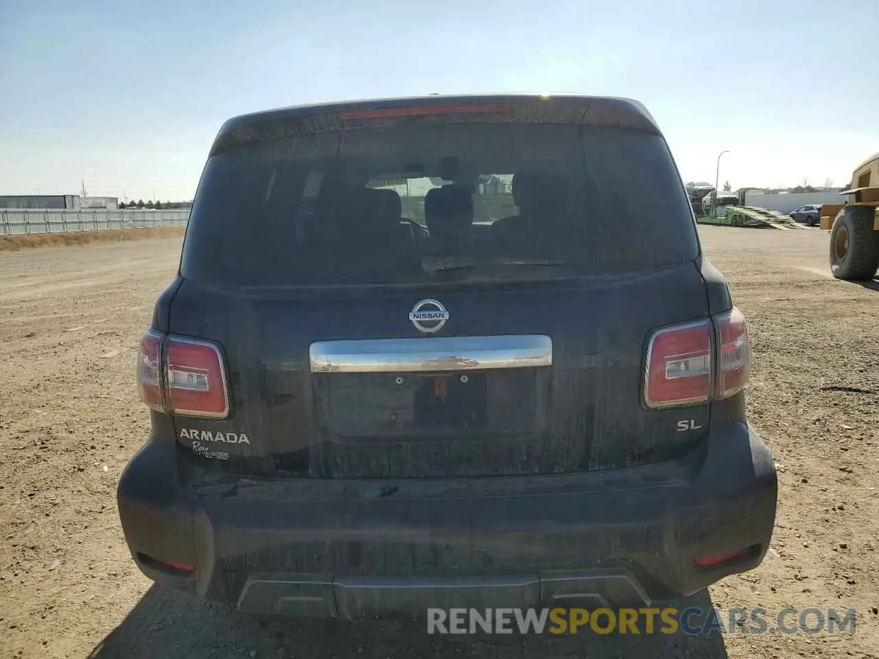 6 Photograph of a damaged car JN8AY2NC7KX512557 NISSAN ARMADA 2019
