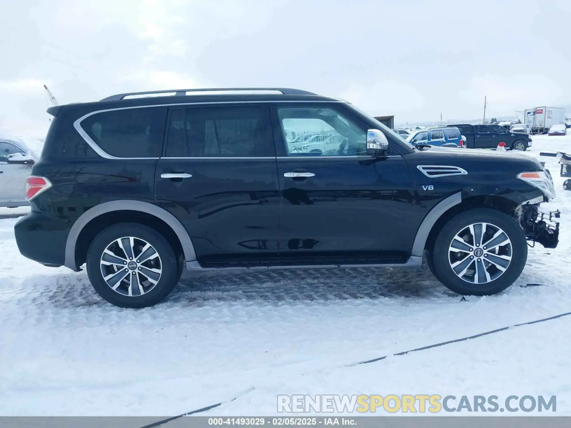 13 Photograph of a damaged car JN8AY2NC8K9583450 NISSAN ARMADA 2019