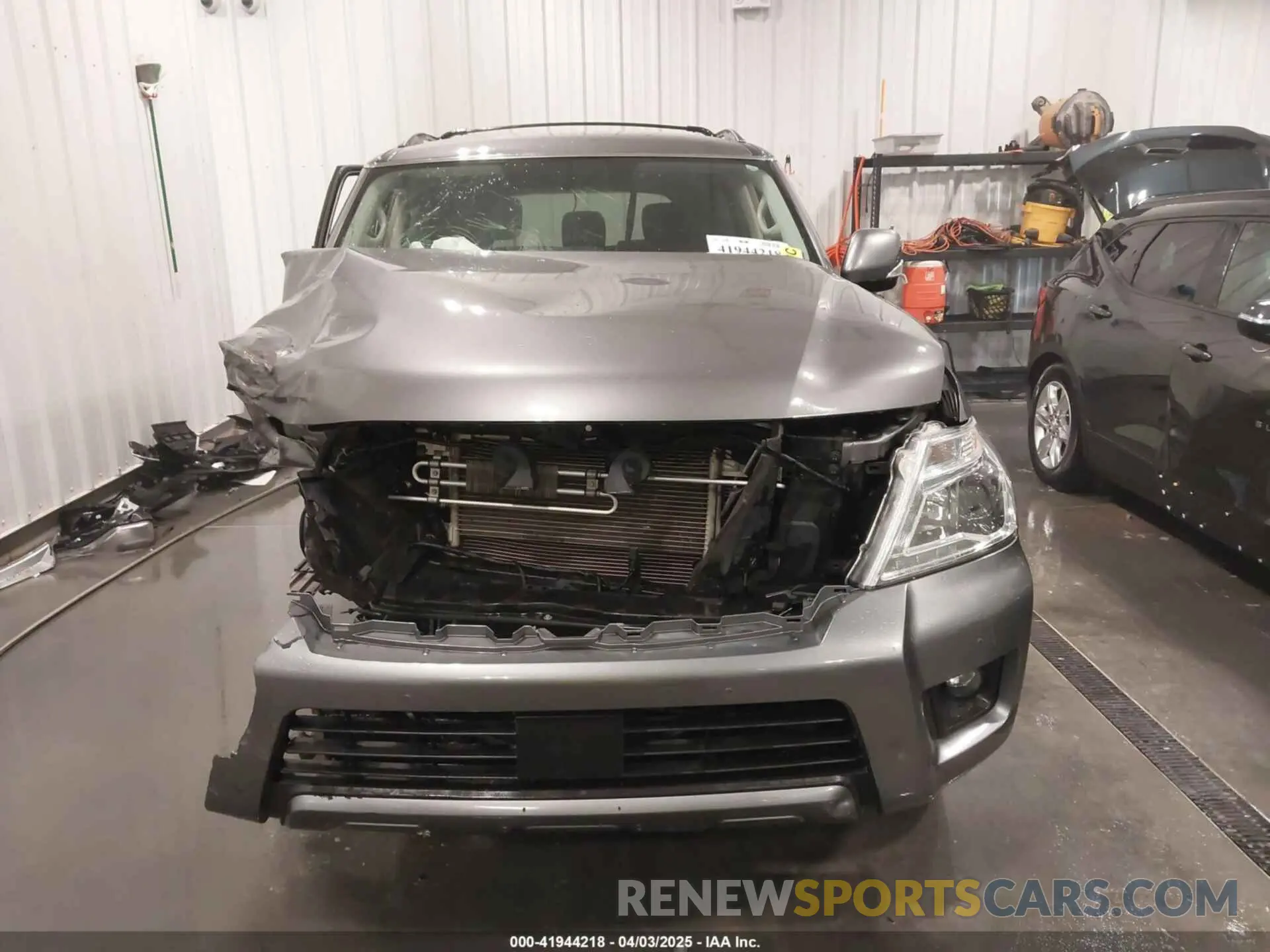 12 Photograph of a damaged car JN8AY2NC8KX509991 NISSAN ARMADA 2019