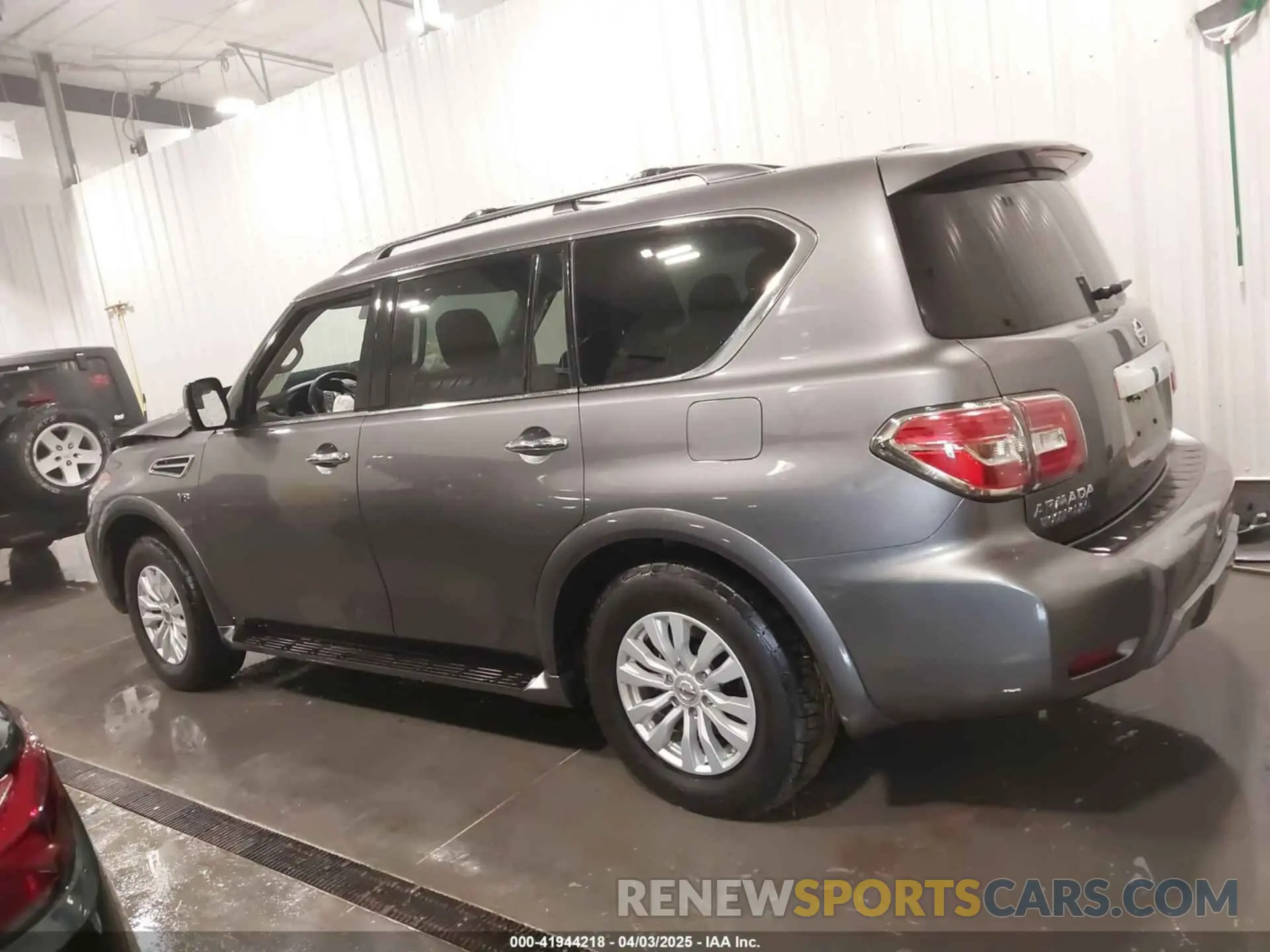 14 Photograph of a damaged car JN8AY2NC8KX509991 NISSAN ARMADA 2019