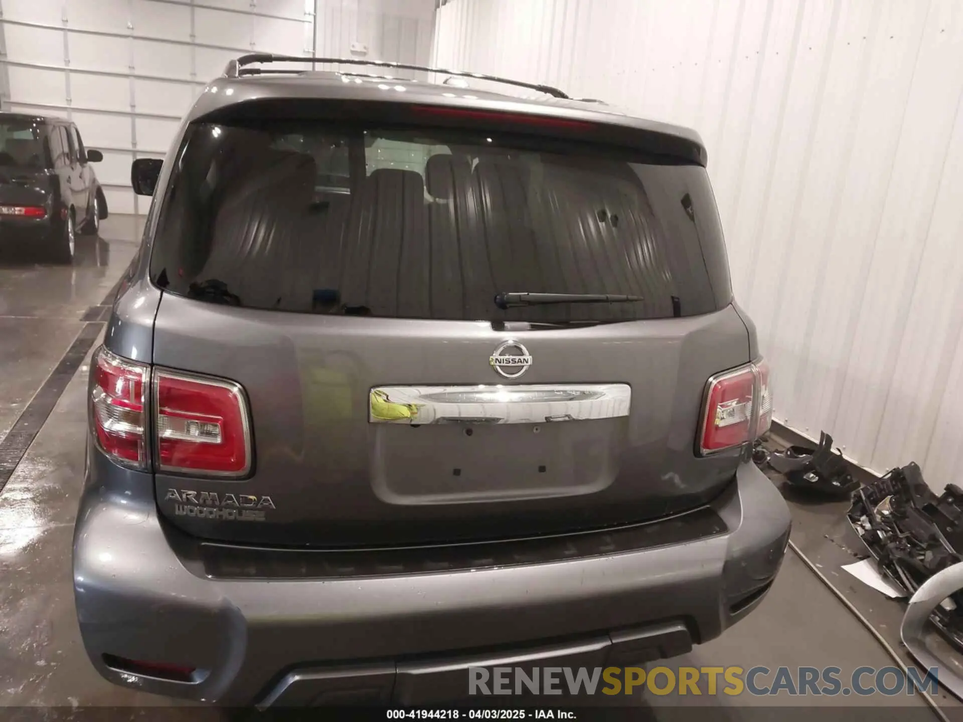 16 Photograph of a damaged car JN8AY2NC8KX509991 NISSAN ARMADA 2019