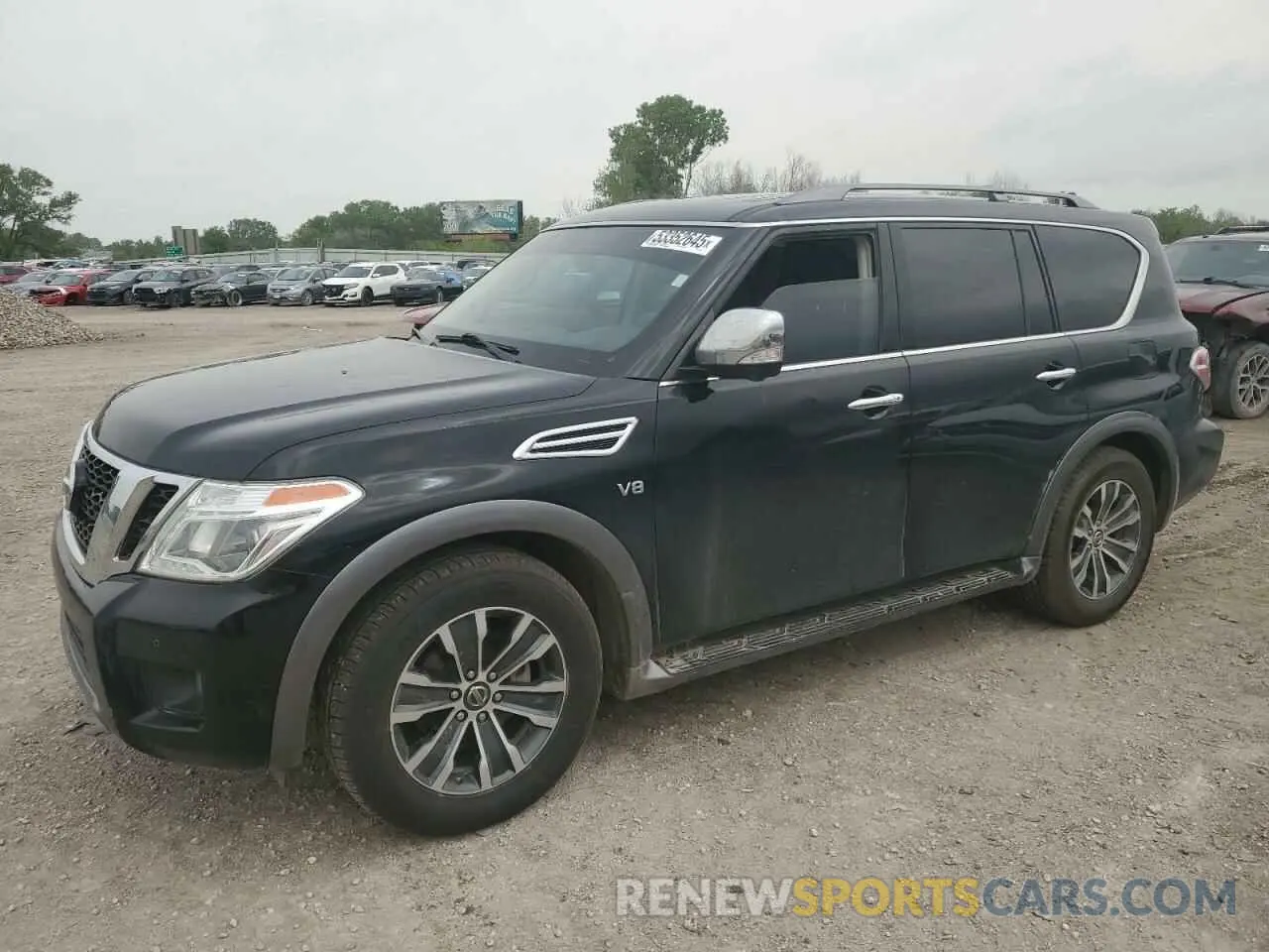 1 Photograph of a damaged car JN8AY2NCXK9585779 NISSAN ARMADA 2019