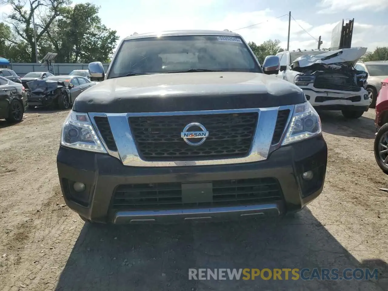 5 Photograph of a damaged car JN8AY2NCXK9585779 NISSAN ARMADA 2019
