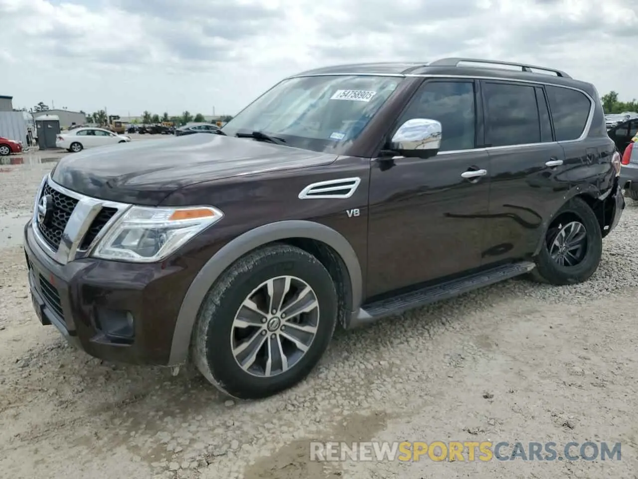 1 Photograph of a damaged car JN8AY2NCXKX510639 NISSAN ARMADA 2019