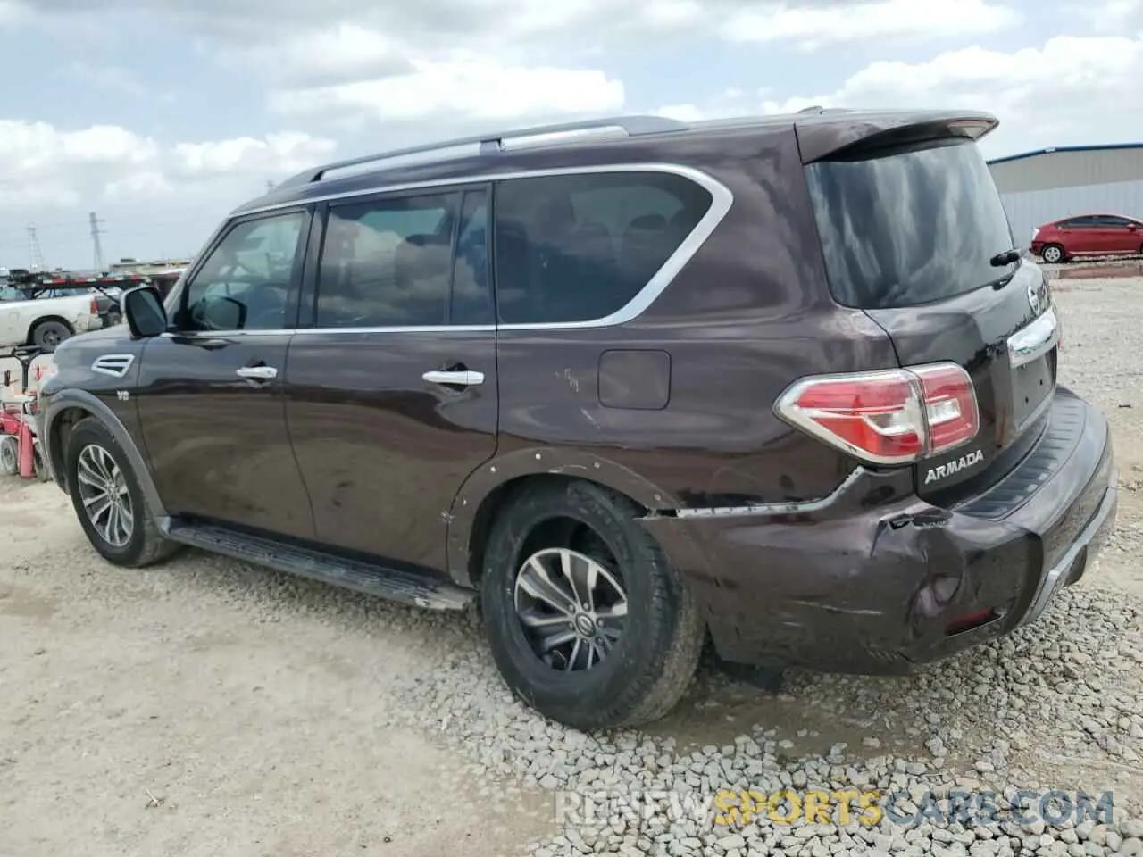 2 Photograph of a damaged car JN8AY2NCXKX510639 NISSAN ARMADA 2019