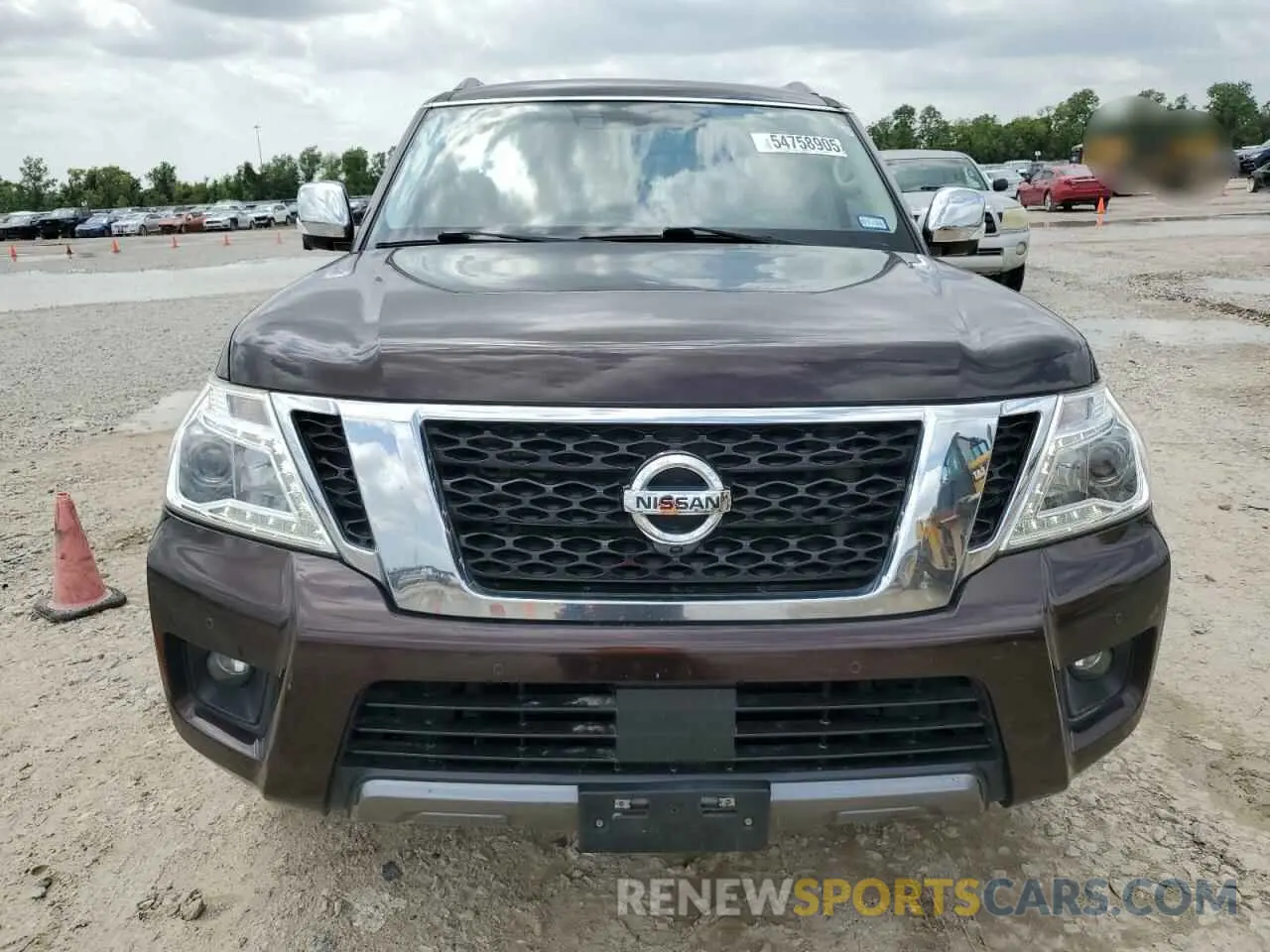 5 Photograph of a damaged car JN8AY2NCXKX510639 NISSAN ARMADA 2019