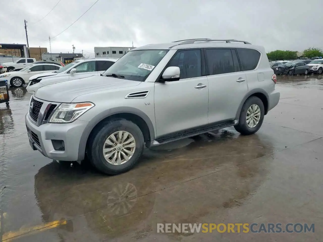 1 Photograph of a damaged car JN8AY2ND1K9093117 NISSAN ARMADA 2019