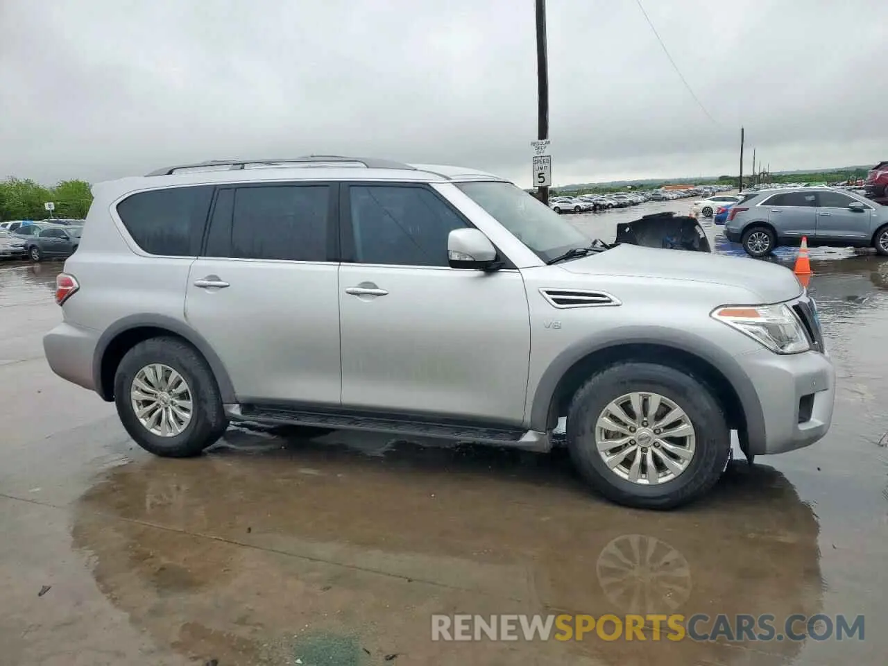 4 Photograph of a damaged car JN8AY2ND1K9093117 NISSAN ARMADA 2019
