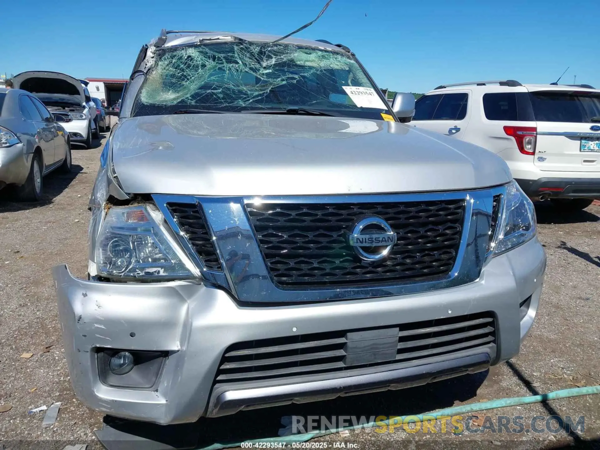 13 Photograph of a damaged car JN8AY2ND1KX009177 NISSAN ARMADA 2019