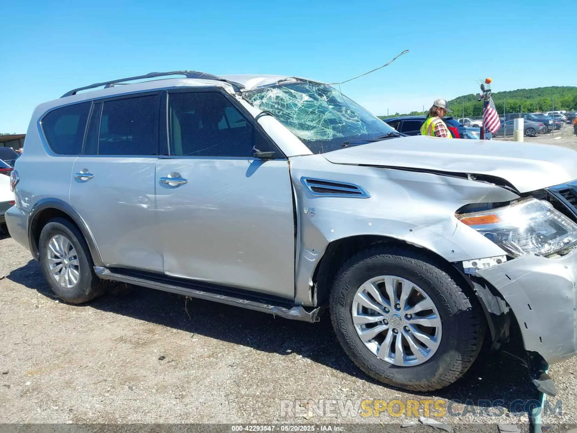 14 Photograph of a damaged car JN8AY2ND1KX009177 NISSAN ARMADA 2019