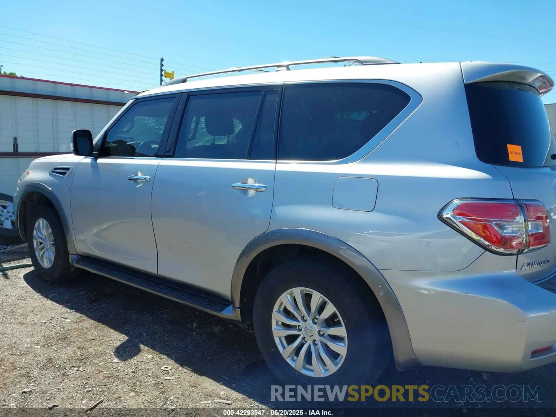 15 Photograph of a damaged car JN8AY2ND1KX009177 NISSAN ARMADA 2019