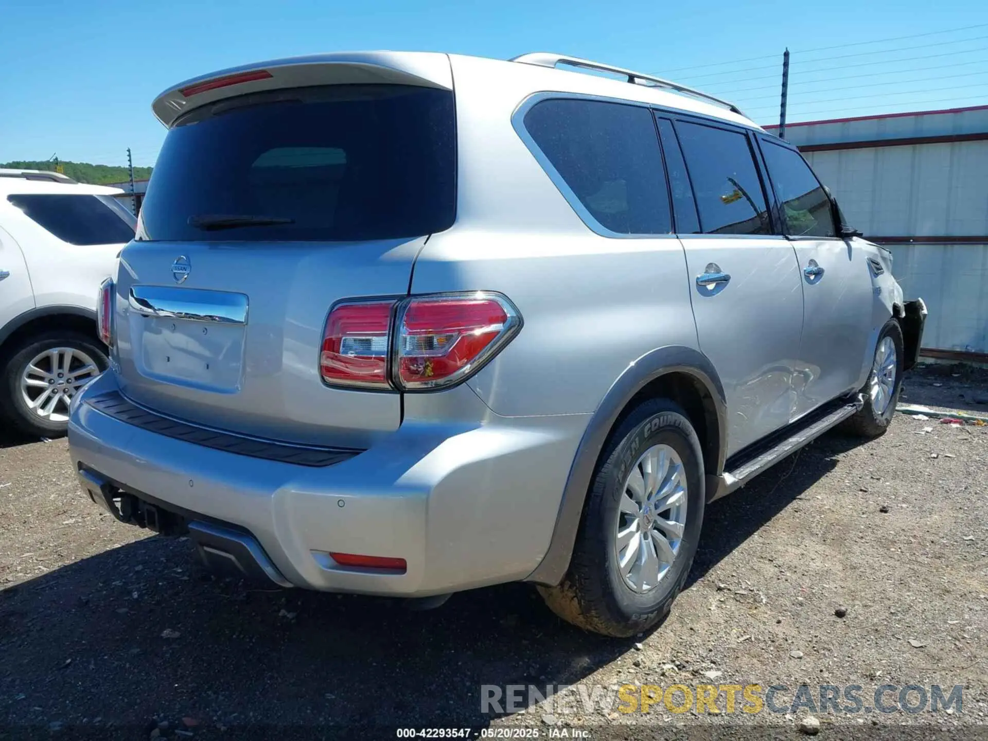 4 Photograph of a damaged car JN8AY2ND1KX009177 NISSAN ARMADA 2019