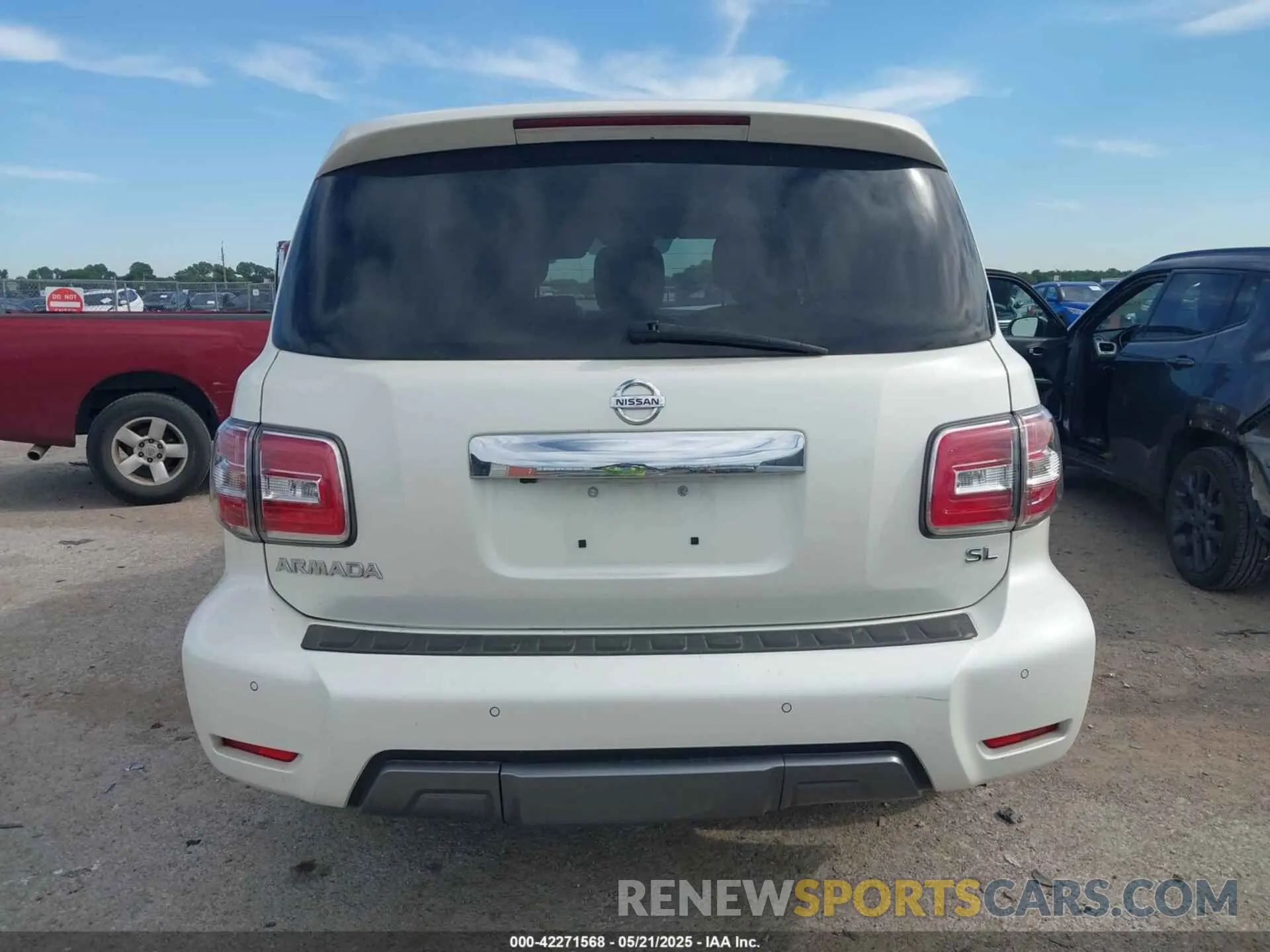 16 Photograph of a damaged car JN8AY2ND1KX009180 NISSAN ARMADA 2019
