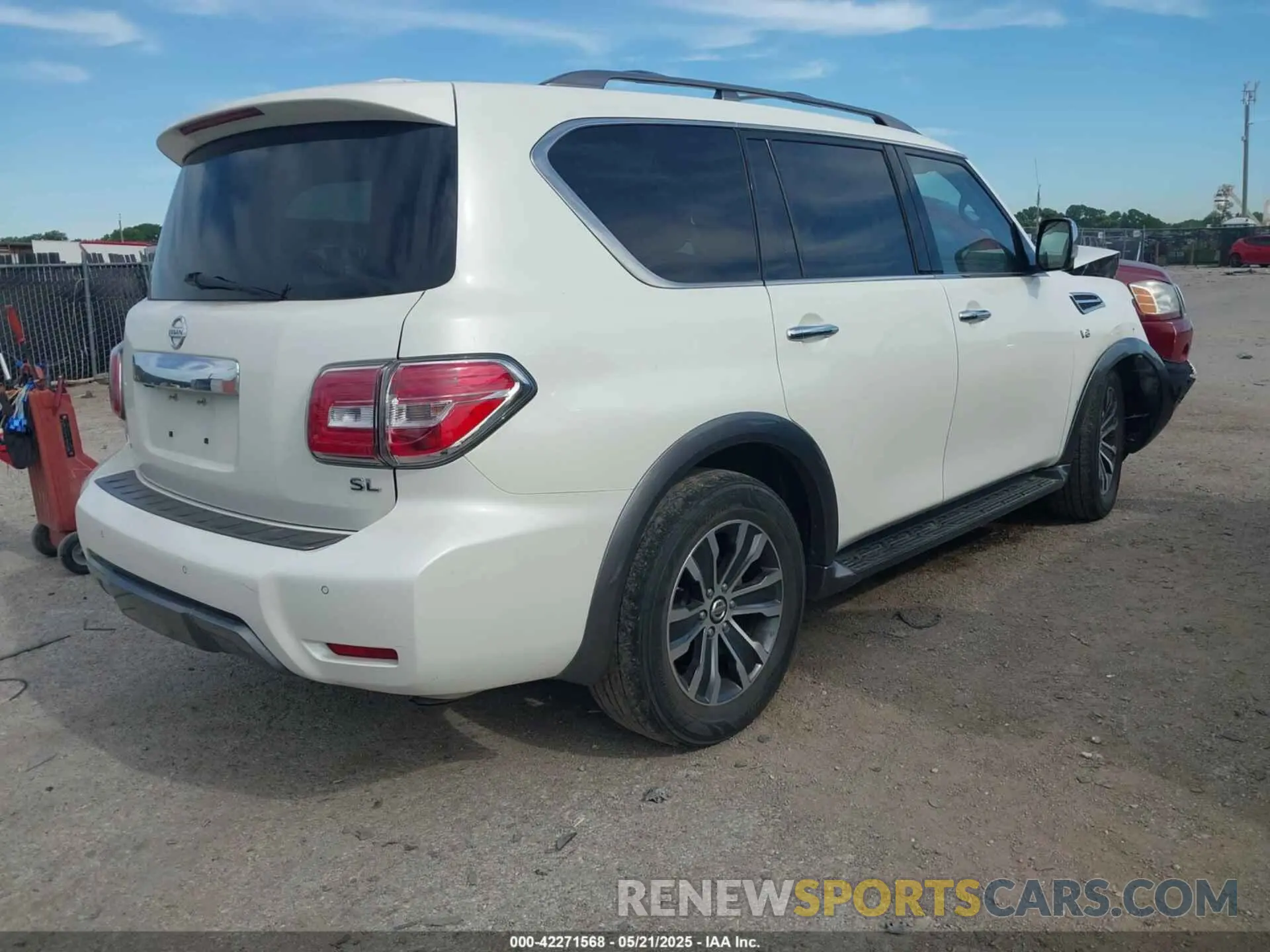 4 Photograph of a damaged car JN8AY2ND1KX009180 NISSAN ARMADA 2019